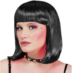 Carnival Wig Square Black