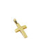 Herren Gold Kreuz 14K