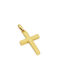 Herren Gold Kreuz 14K