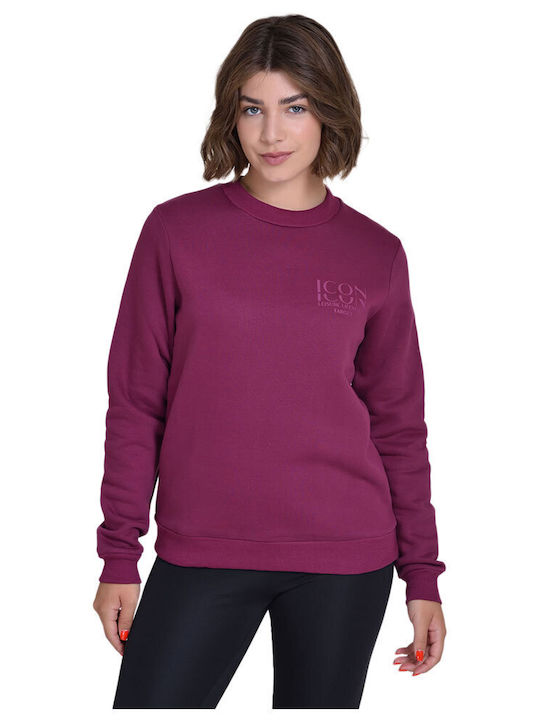 Target Women's Fleece Sweatshirt Fuchsia