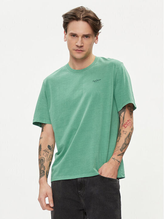 Pepe Jeans Jacko Men's Short Sleeve T-shirt Green