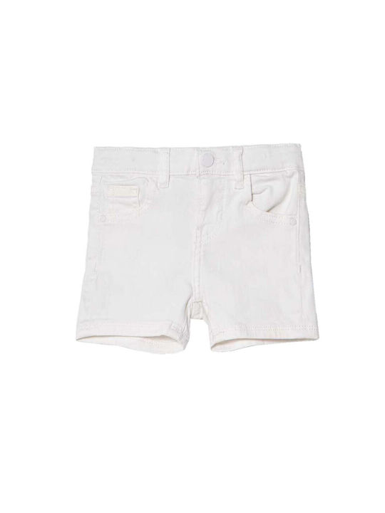 Guess Kinder Shorts/Bermudas Denim Reines Weiß