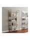 Bibliothek Gold 80x30x165cm