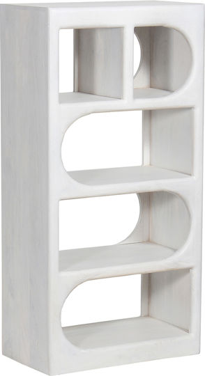 Bücherregal Kommo Weiß 60x35x120cm
