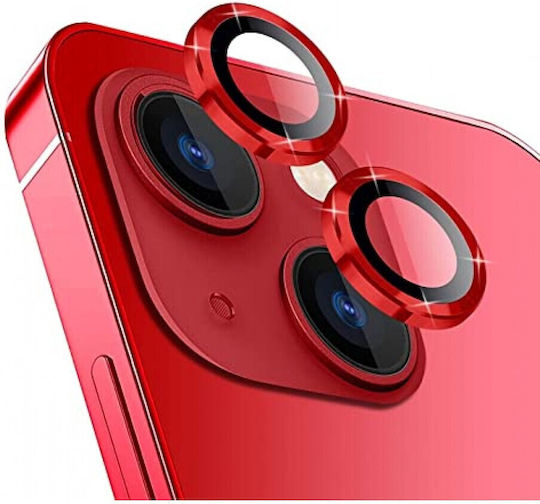 Τζαμάκι Κάμερας Κόκκινο για iPhone 15Apple iPhone 15 5G, Apple iPhone 15 Plus 5G