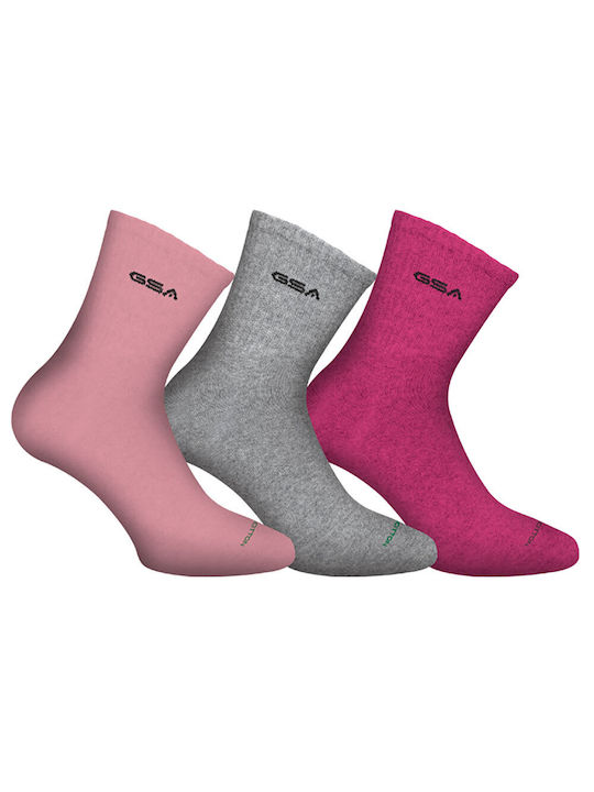 GSA Kids' Socks Sport Gray 3 Pairs