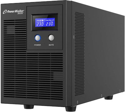 Powerwalker Basic VI 3000 STL UPS Line-Interactive 3000VA 1800W με 6 IEC Πρίζες