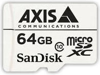 Axis Surveillance microSDXC 64GB Class 10