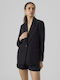 Vero Moda Blazer pentru femei Sacou Negru