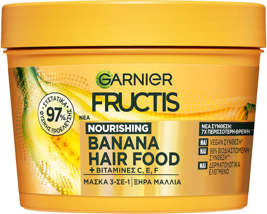 Garnier Fructis Hair Food Banana Hair Mask for Hydration 400ml
