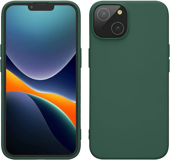 Techwave Matt Back Cover Σιλικόνης Πράσινο (iPhone 14)