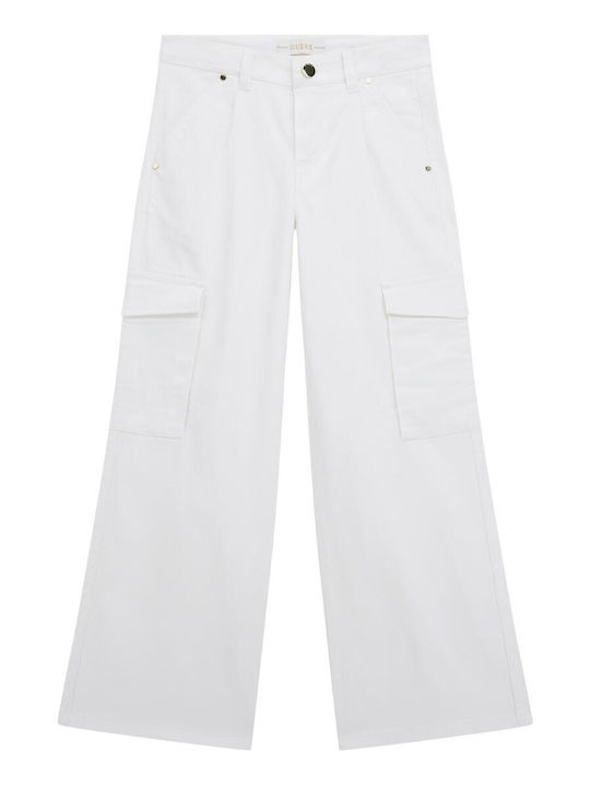 Guess Pantaloni copii Alb