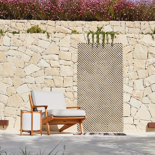 Garden Trellis from Plastic 80x120cm Beige 45010016 Garden Trellis from Plastic 80x120cm Beige 45010016