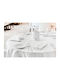 Beauty Home Tablecloth White 150x180cm Ε8495-150X180-ΛΕΥΚΟ