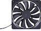 Alphacool 24853 Case Fans 140mm (2000rpm / 103.03cfm) Without LEDs Lighting and Connection 4-Pin PWM