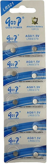 Goop Алкални Батерии За часовници LR69 1.5V 10бр