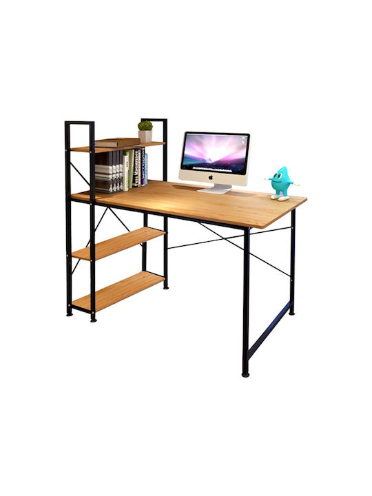 Desk Adrian Oak-Black 120x64x120cm