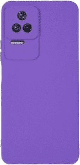 Soft Back Cover Σιλικόνης 2mm Μωβ (Poco F4 5G)