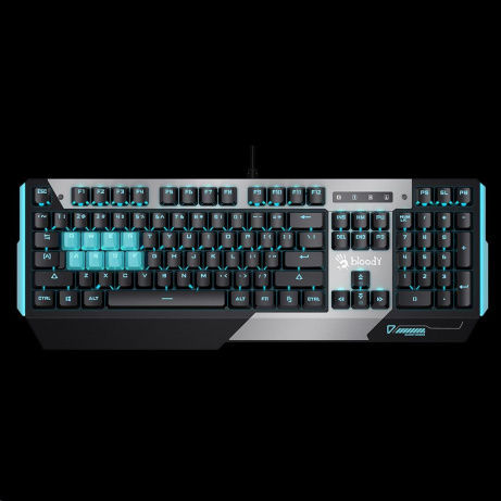 A4Tech B865 Gaming Πληκτρολόγιο με LK Blue διακόπτες και Φωτιζόμενα πλήκτρα (Αγγλικό US)