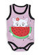 Poki Baby Bodysuit Set Pink