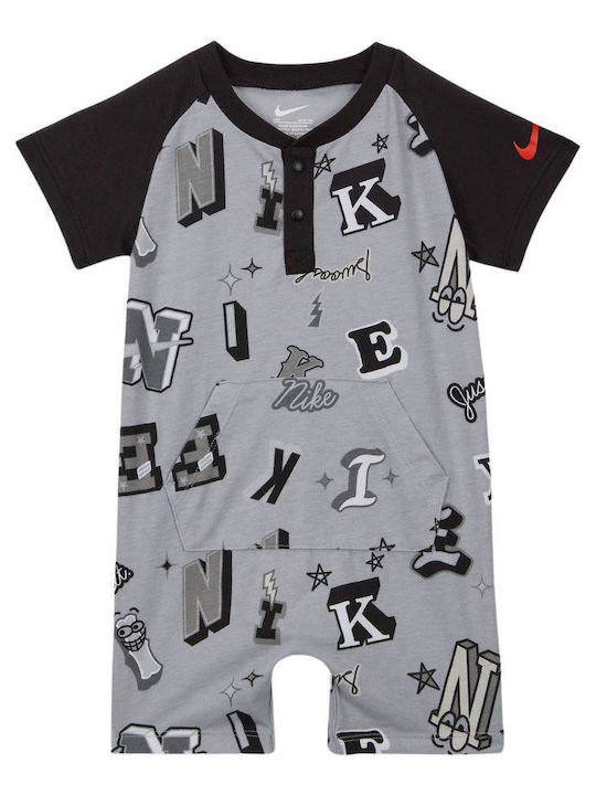 Nike Babystrampler Kurzärmelig Light Grey