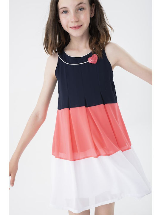 Boboli Παιδικό Φόρεμα Multicolor