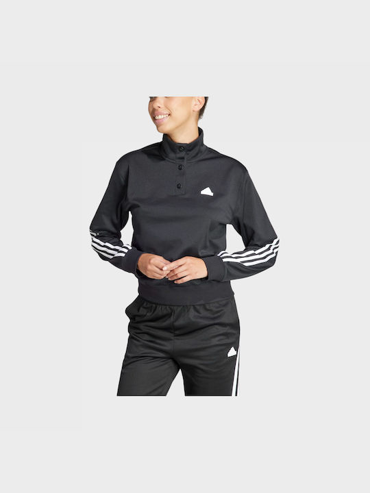 Adidas Bluză Sportivă pentru Femei Mânecă lungă Neagră