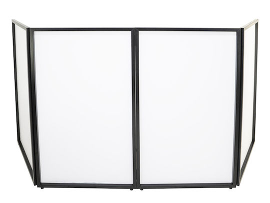 AFX Light FACADE-DJ-STAND Foldable DJ Screen 120 x 70 (4 Panels) Dj Booth