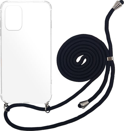 Back Cover Silicone with Strap Transparent (Poco F3 / Mi 11i)