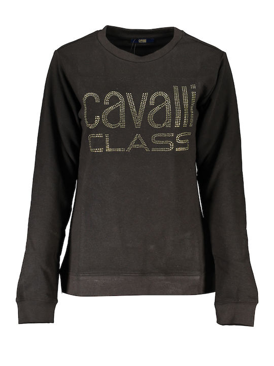 Roberto Cavalli Women's Sweatshirt BLACK