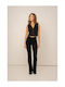 Women's Jean Trousers Black