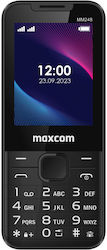 MaxCom MM248 Dual SIM (48MB) Κινητό με Κουμπιά Μαύρο