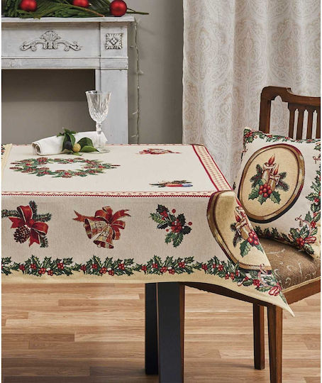 Kentia Holly Коледно Покривка за маса Д135xШ175см.