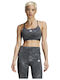 Adidas Women's Sports Bra without Padding Gray