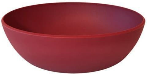 Salatschüssel Kunststoff Rot 20x23x8.3cm 6Stück