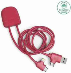 Xoopar USB към Lightning / Type-C Кабел 1м XP61137.15A Xoopar USB към Lightning / Type-C Кабел 1м XP61137.15A