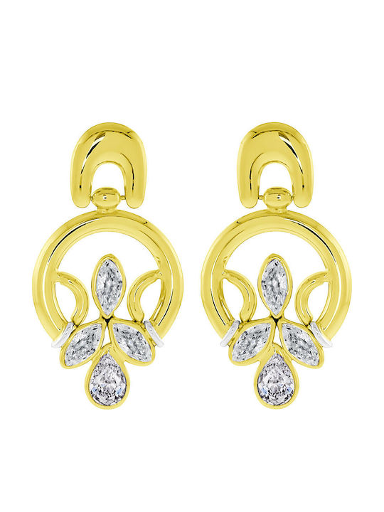 Antwnakakis Ohrringe aus Gold 14K