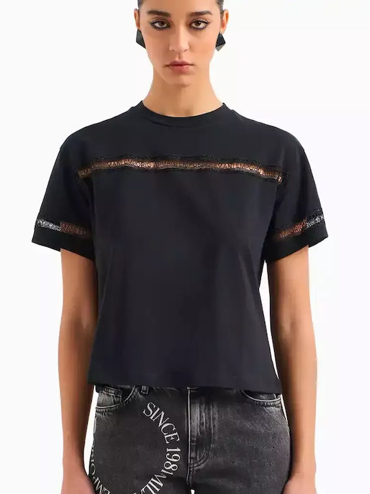 Emporio Armani Γυναικείο T-shirt Μπλε