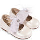 Babywalker Christening Shoes for Girls Ivory Pi...
