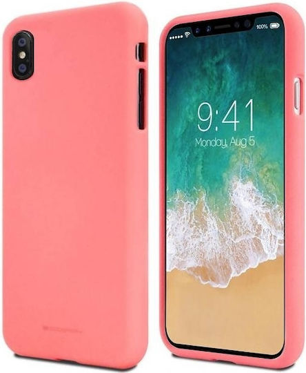 Mercury Soft Задна корица Силикон Розов (Redmi Note 4)