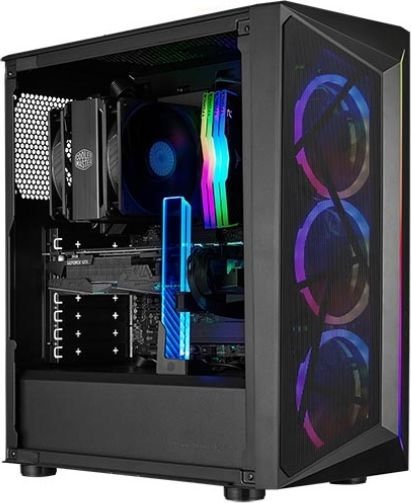 Vengeance Guardian-X6 Cooler Master Edition Gaming Desktop PC (Ryzen 5-5500/16GB DDR4/512GB SSD/Radeon RX 7600/No OS)