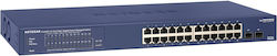 NetGear GS724TP-300EUS Managed L3 PoE Switch with 24 Gigabit (1Gbps) Ethernet Ports and 2 SFP Ports