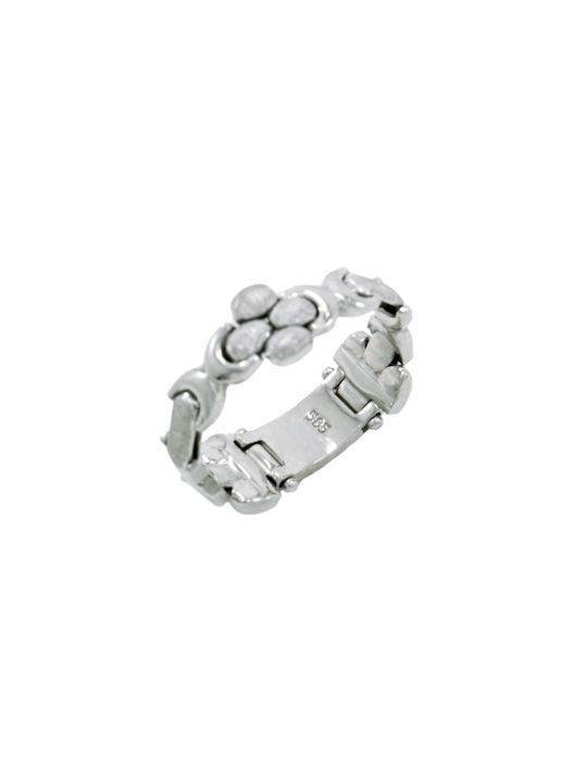 Women's White Gold Ring 14K