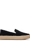 Women's Suede Espadrilles Black