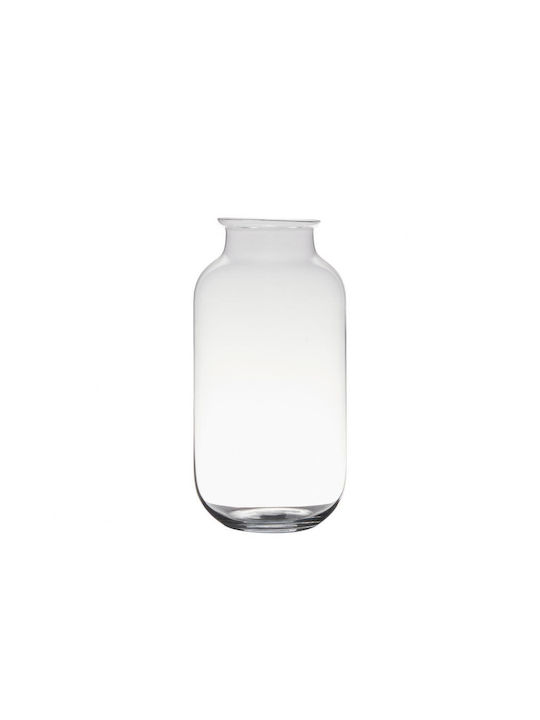 Plastona Decorative Vase Transparent 17x17cm