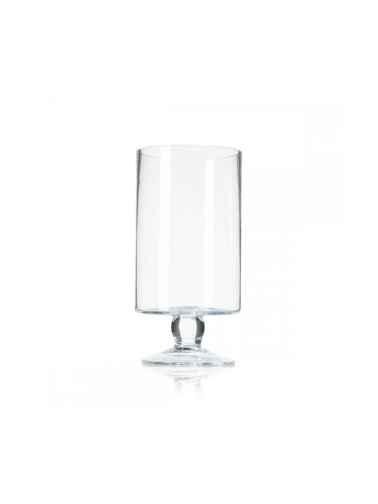 Palma Emporio Decorative Vase Transparent 13x25cm