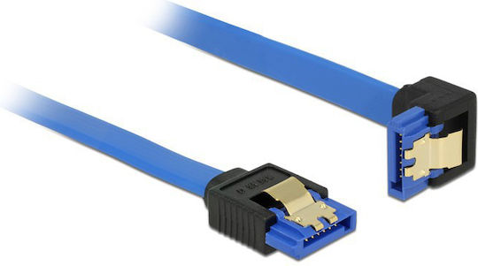 DeLock 7-Pin SATA III - 7-Pin SATA III Kabel 100cm Blau (85093)