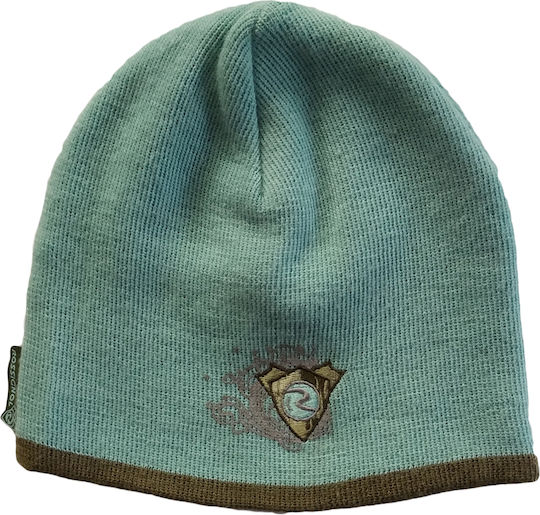 Beanie Frauen Wendbar Beanie Gestrickt in Türkis Farbe