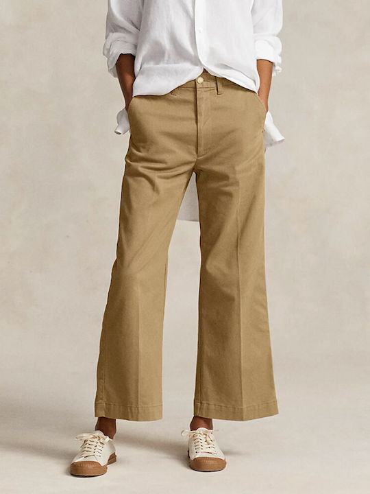Ralph Lauren Women's Chino Trousers Beige