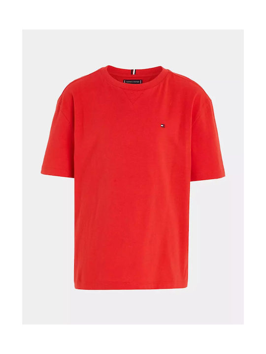 Tommy Hilfiger Παιδικό T-shirt Κοκκινο